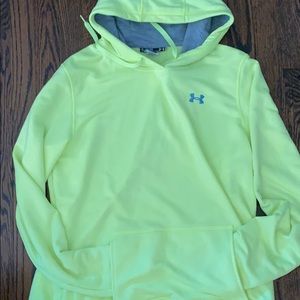 Under Armour Neon Yellow Hoodie/Sweatshirt Men’s